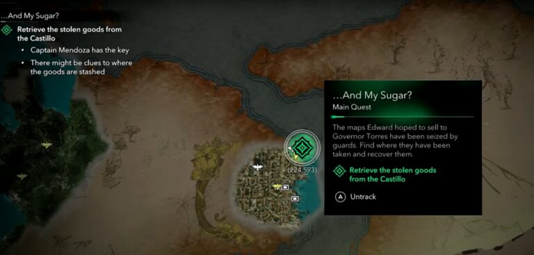 How to Retrieve the Stolen Goods from Castillo – And My Sugar Quest – Assassin’s Creed Black Flag Resynced